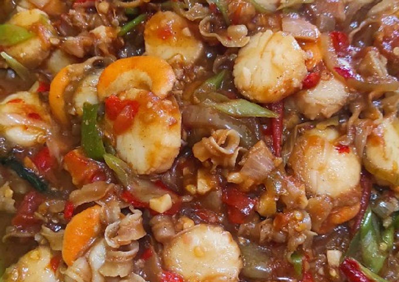 Kerang Simping Rica-Rica
