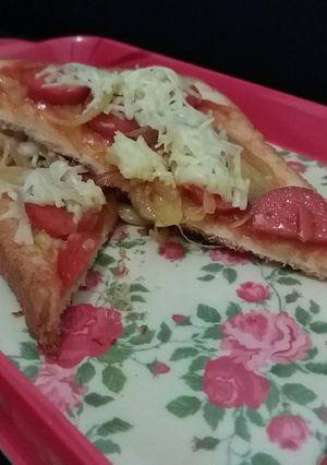 Foto resep Pizza Roti Tawar mudah