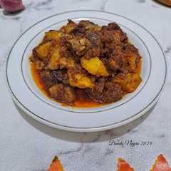 Rendang Ati Ampela Ayam Kentang-レシピのメイン写真