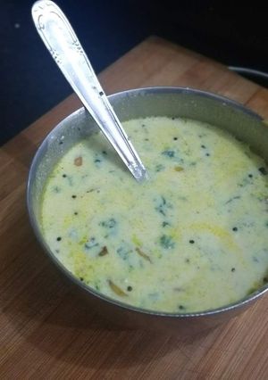 A picture of Palak Raita.