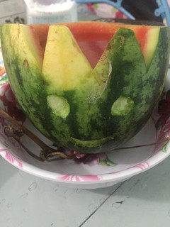 Hình của món Rau câu dưa hấu.