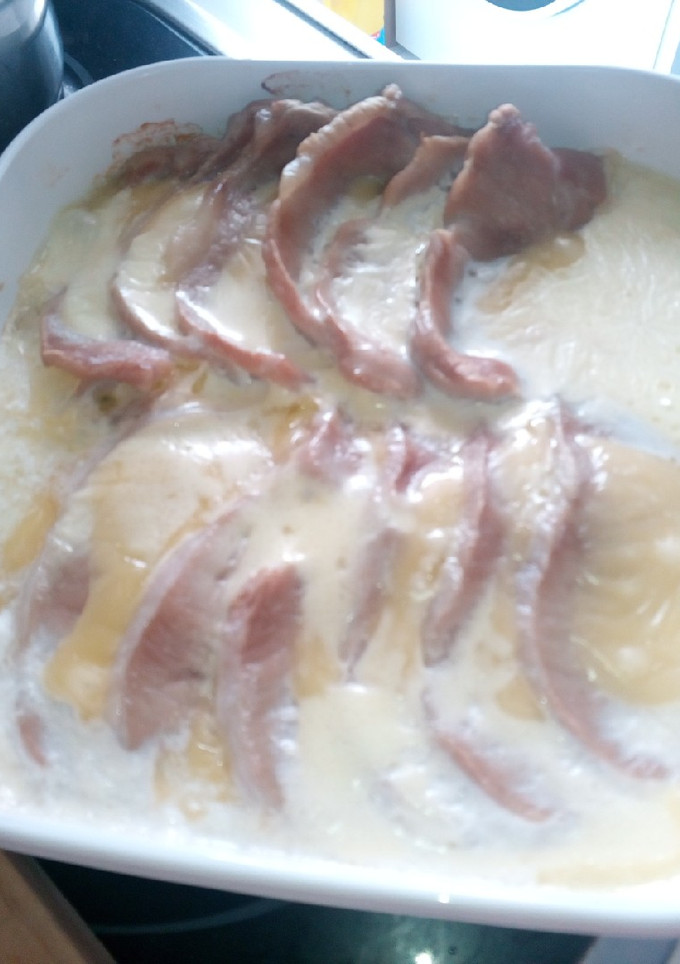 Una foto de Lomo de cerdo con queso