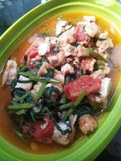 Foto resep Cah Kangkung Tahu