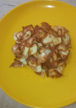 A picture of Sweet potatoes chips.