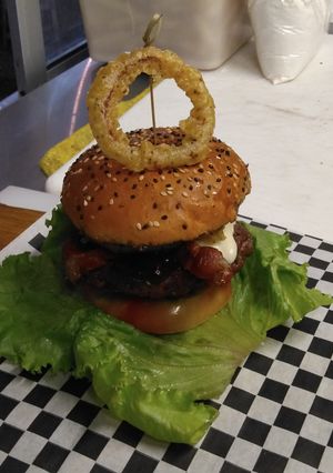 Una foto de Hamburguesa norteña
