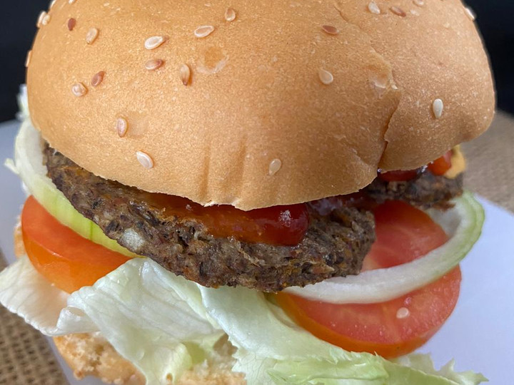 Resep: Burger patty kulit pisang Ekonomis Untuk Dijual