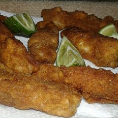 A picture of Fish fingers.