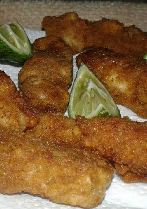 A picture of Fish fingers.