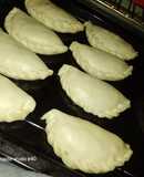 Empanadas de choclo con salsa blanca