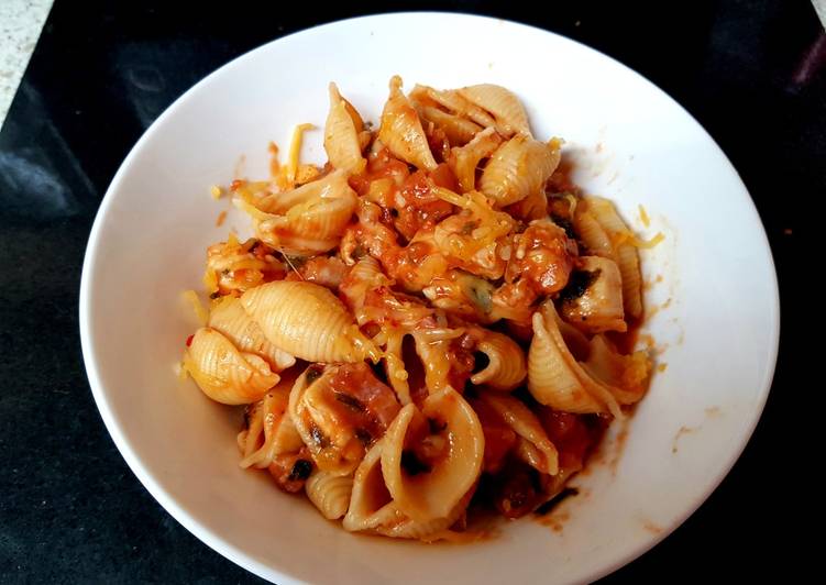 Recipe: Tasty My Chicken & Lardons Pasta Shells. ð