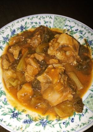 Φωτογραφία της συνταγής Αρνάκι φρικασέ!!🥘🥘
