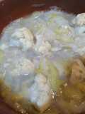 Sopa de puerro y coliflor 🍵