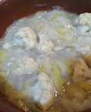 Sopa de puerro y coliflor 🍵