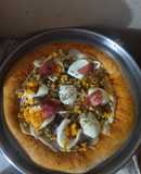 Masa de Pizza con borde relleno