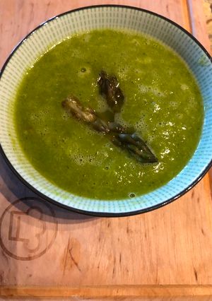 Une photo de Soupe d'asperges vertes