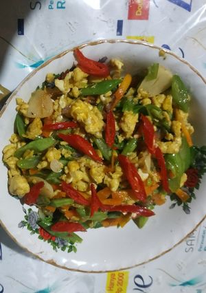 Foto resep Orak arik buncis wortel