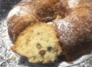 Una foto de Budín de Claras súper esponjoso y muy rico