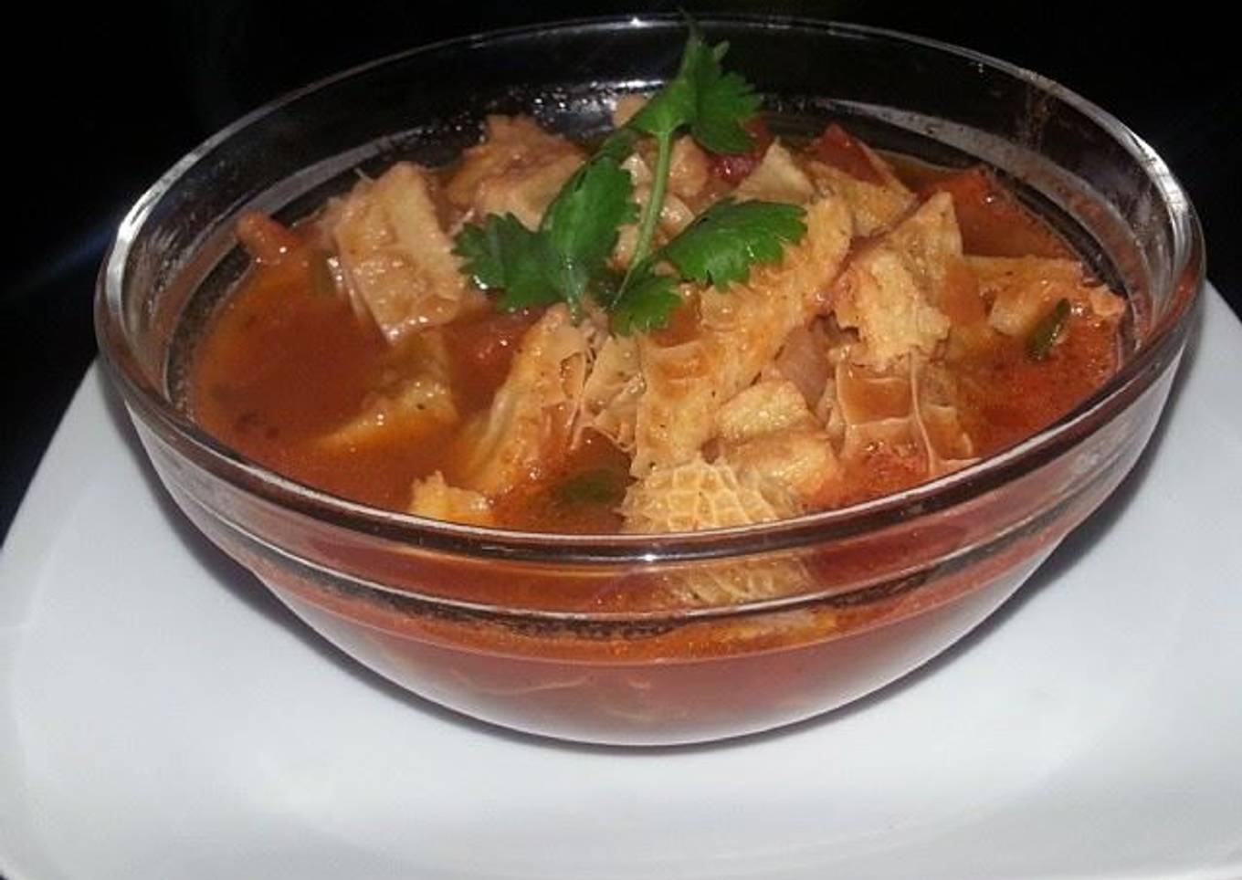 Mondongo guisado al estilo Dominicano 