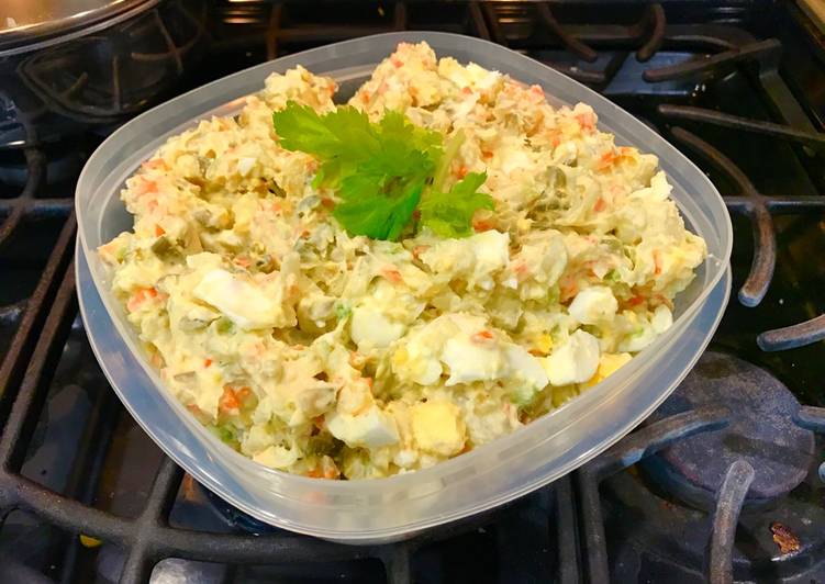 Steps to Make Speedy Basic Potato Salad