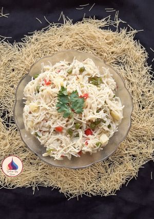 A picture of Vermicelli Upma.