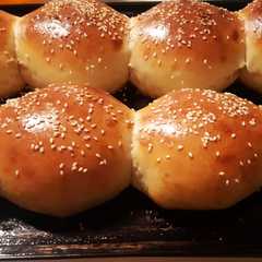 Una foto de Pan de hamburguesa 🍔