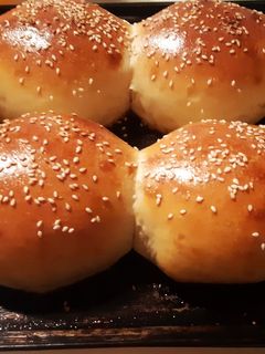 Una foto de Pan de hamburguesa 🍔