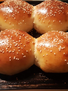Una foto de Pan de hamburguesa 🍔