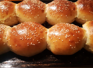 Una foto de Pan de hamburguesa 🍔