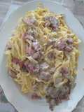 Tagliatelle funghi porcini e spek
