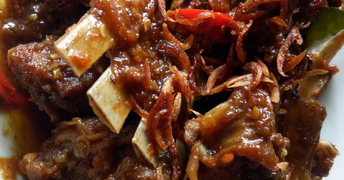 Resep Iga Kambing rica rica oleh Nur Ardillah - Cookpad