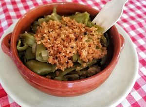 Foto di Peperoni verdi in padella con pangrattato fritto 🌷