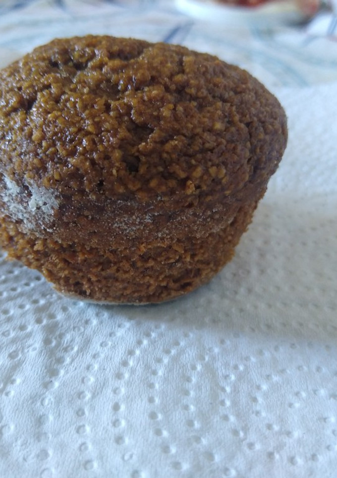 Una foto de 🧁Muffins o 🍰torta de avena con banana🍌