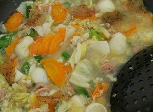Foto resep Capcay kuah telor
