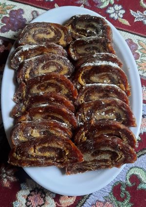 عکسی از دستور رولت خرمایی (فریزری)🌴