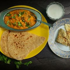 A picture of Paneer tawa butter masala.