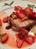 Cocina para enamorar: Medallones de cerdo con frutillas