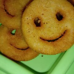 Fried smiles A picture of Fried smiles.