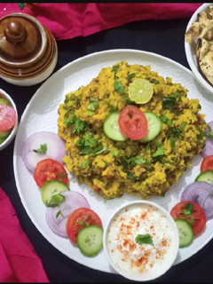 Kathiyavadi Vaghareli Khichdi (Saurastra Special) રેસીપી મુખ્ય ફોટો