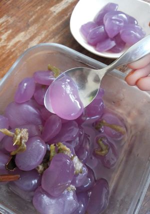 Foto resep Kolang Kaling Bunga Telang #JSR