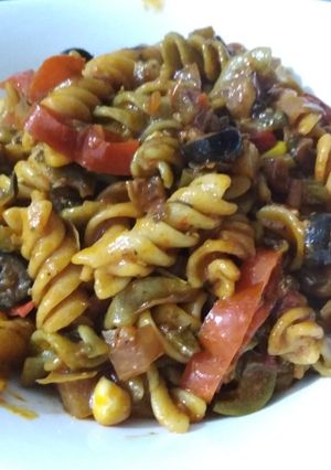 A picture of Veg Spiral Pasta.