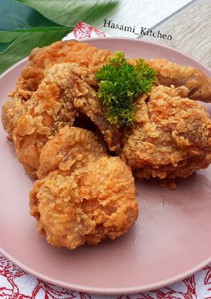 Foto resep Spicy Fried Chicken (Renyah & Antigagal)