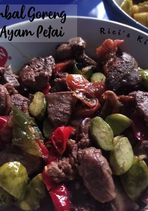 Foto resep Sambal Goreng Ati Ayam Petai
