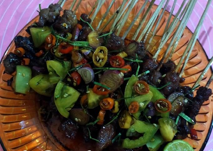 Ini dia! Resep buat Sate Daging Sapi sajian Idul Adha  nagih banget