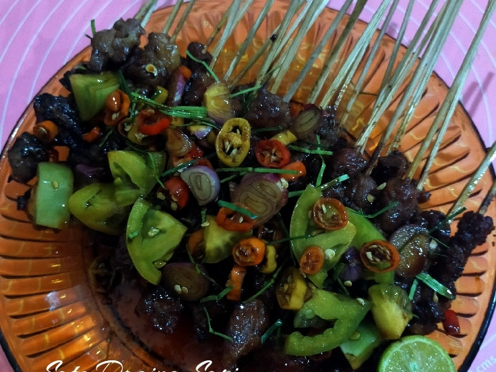 Ini dia! Resep buat Sate Daging Sapi sajian Idul Adha  nagih banget