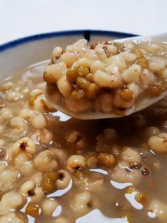 綠豆薏仁湯(瓦斯爐煮法) 的食譜成品照片