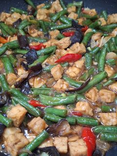 Foto resep TUMIS KACANG PANJANG TEMPE ~