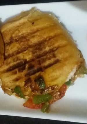 A picture of Veg Burger.