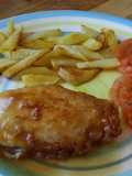Filetes de pollo al estilo oriental