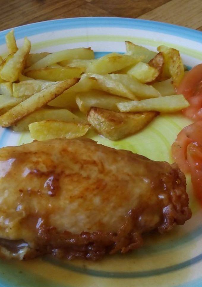 Una foto de Filetes de pollo al estilo oriental