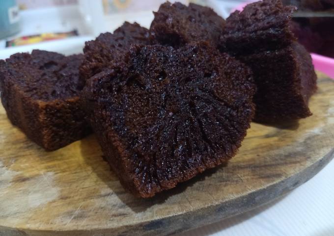 Cara Gampang Menyiapkan Bolu karamel panggang no mixer (anti gagal) Anti Gagal
